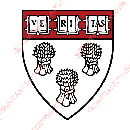 Harvard University Customize Temporary Tattoos Stickers NO.3672